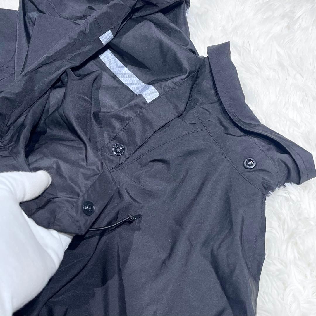 新品未使用☆トラデショナルウェザーウェア レインコート M パッカブル 黒 撥水