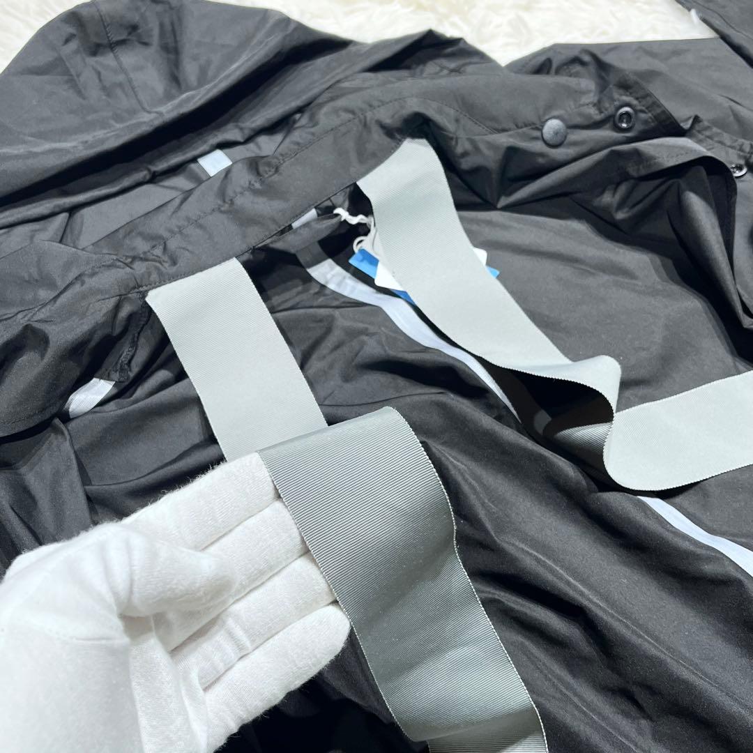 新品未使用☆トラデショナルウェザーウェア レインコート M パッカブル 黒 撥水