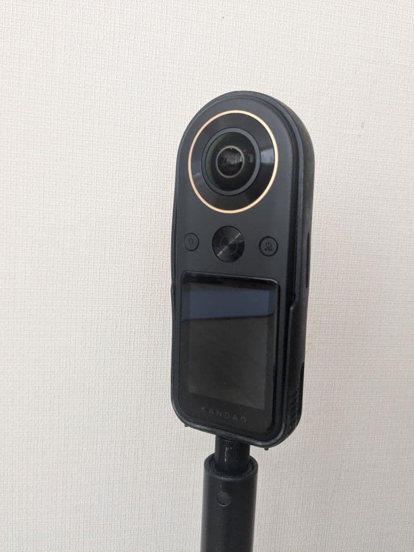 Kandao Qoocam 8K 360度VRカメラ 純正一脚付き