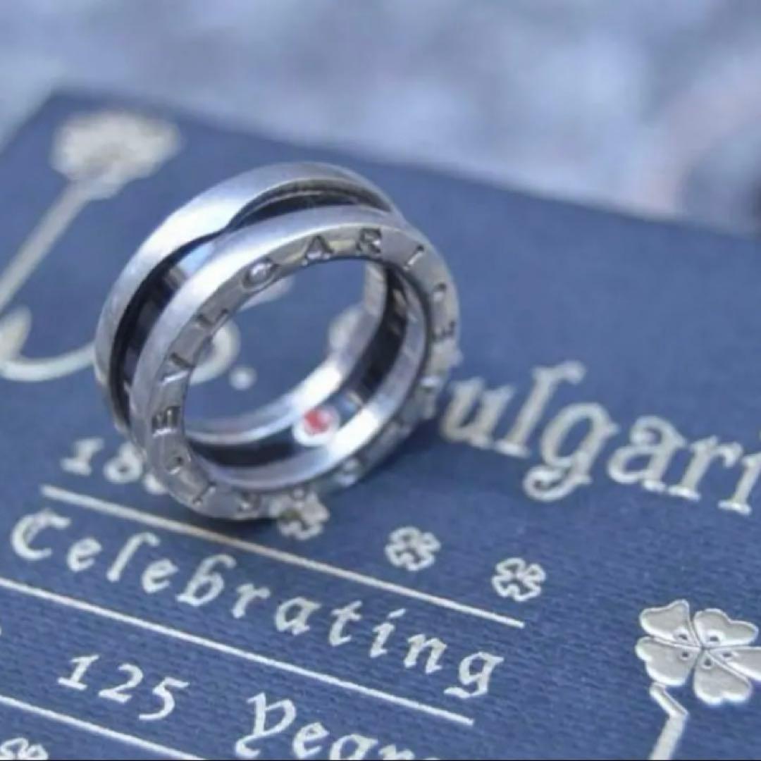 【正規品】ブルガリ　ビーゼロワン SV925 リングゆめちさん