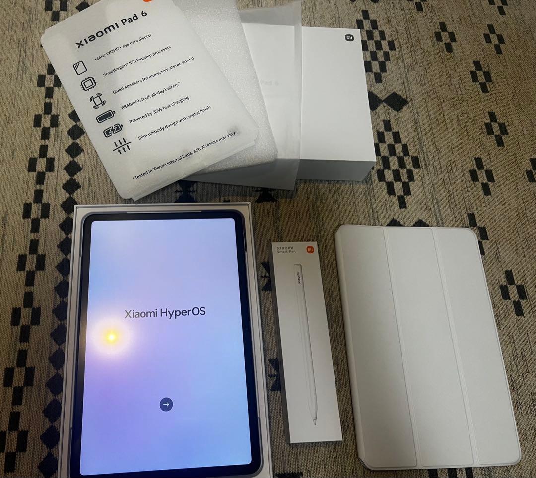 Xiaomi pad 6 6GB + 128GB ミストブルー