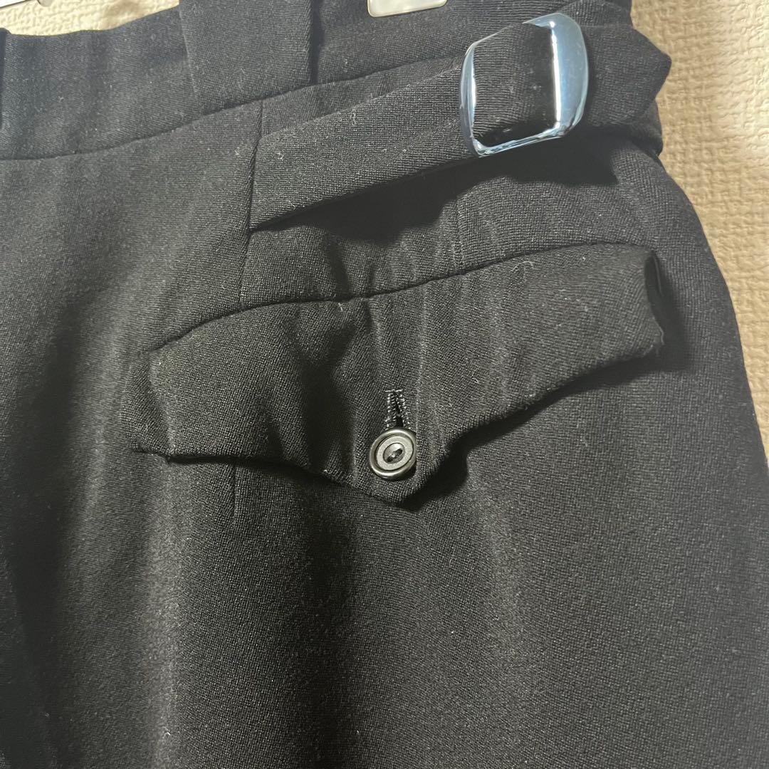 50s ドレスパンツ ユーロヴィンテージ ワイド スラックス ウール