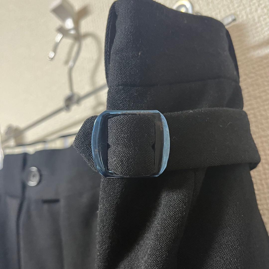 50s ドレスパンツ ユーロヴィンテージ ワイド スラックス ウール