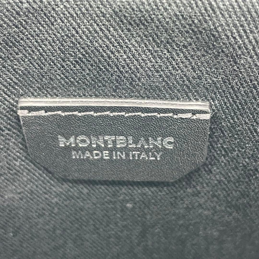 【未使用】MONTBLANC M_GRAM 4810 ミディアム 革 黒
