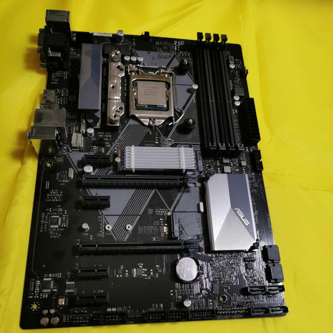 ASUS H370-A + Intel CPU Core i5 +メモリ24gb
