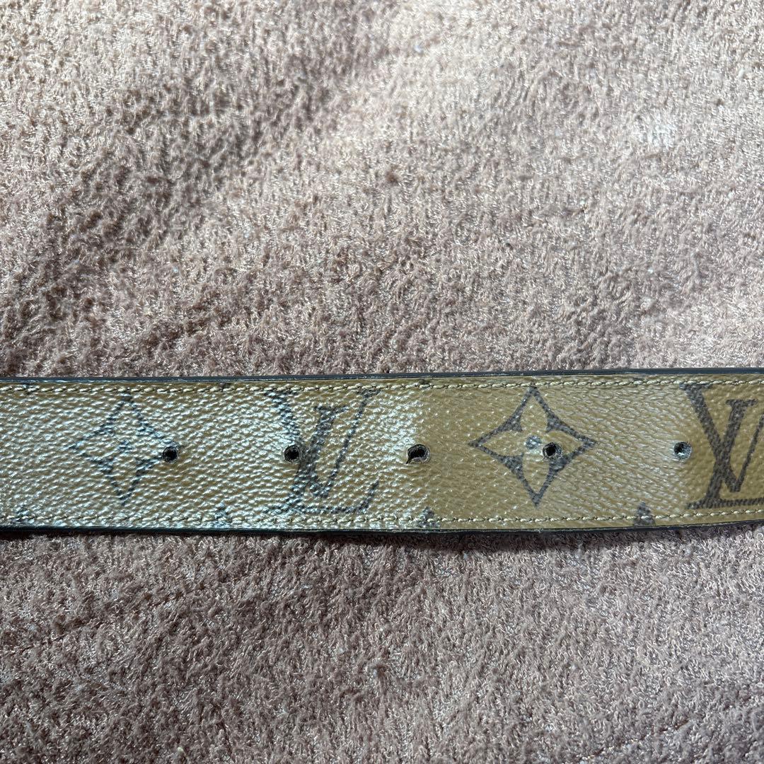 Louis Vuitton ブラウンレザーベルト
