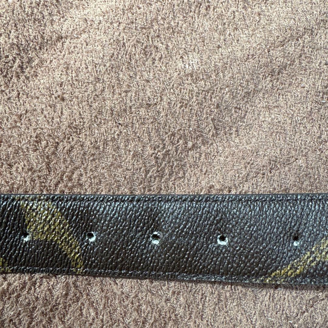 Louis Vuitton ブラウンレザーベルト