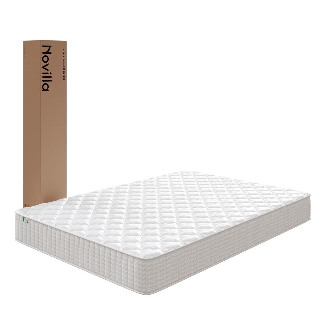 セミダブル♥マットレス 極厚20cm 硬め ポケットコイル 硬さ180N 高反発