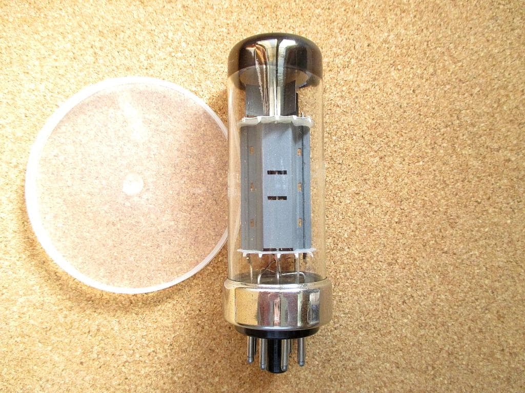 ナショナル　真空管 6CA7 HIFI 金属ベース