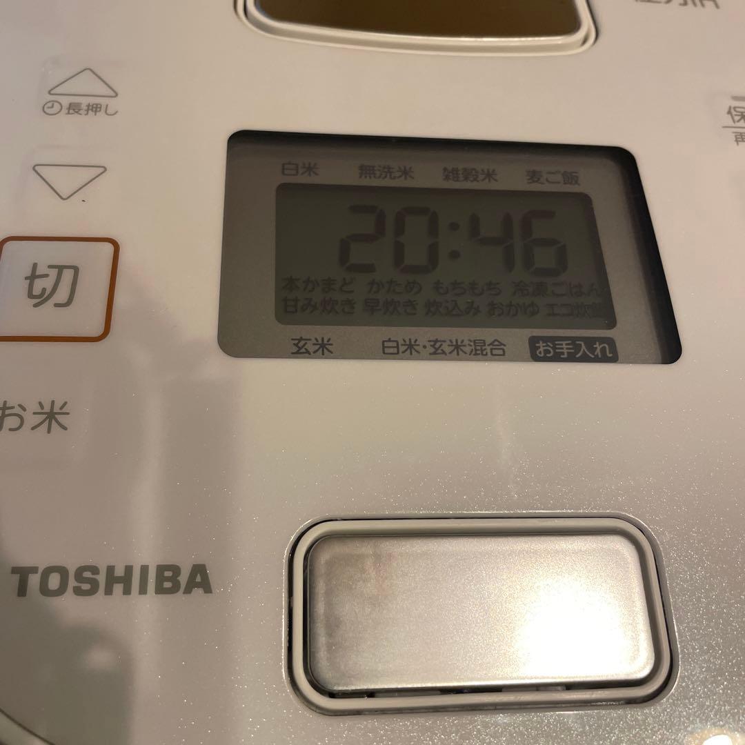 美品⭐︎ TOSHIBA｜圧力IH ジャー炊飯器｜RC-6PXV