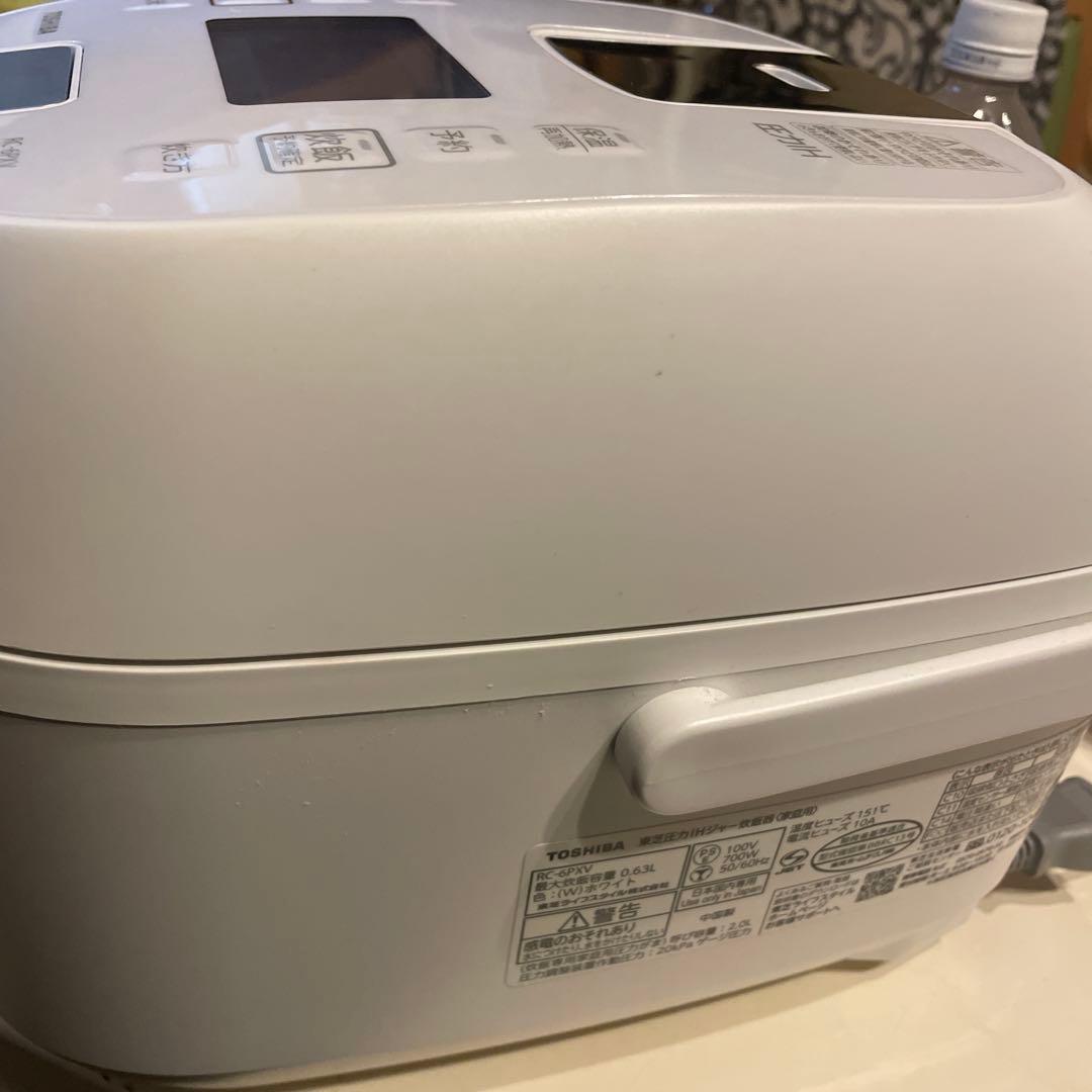 美品⭐︎ TOSHIBA｜圧力IH ジャー炊飯器｜RC-6PXV