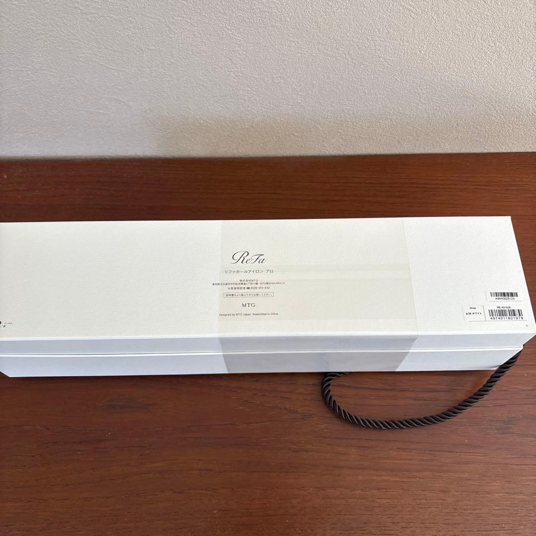 ReFa カールアイロン プロ 38mm ホワイト