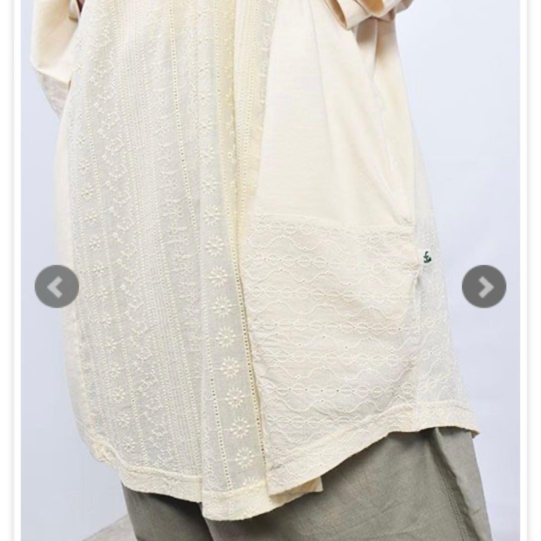 《今季商品　新品》ドラッグストアーズ　fu-ai レース切替チュニック