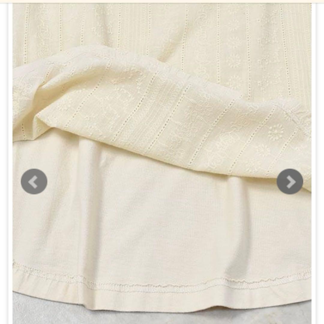 《今季商品　新品》ドラッグストアーズ　fu-ai レース切替チュニック