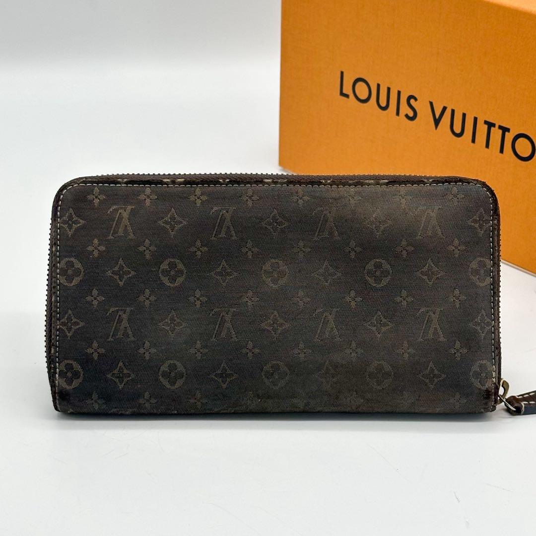ルイヴィトン ジッピーウォレット ミニラン ジャガード キャンバス モノグラム