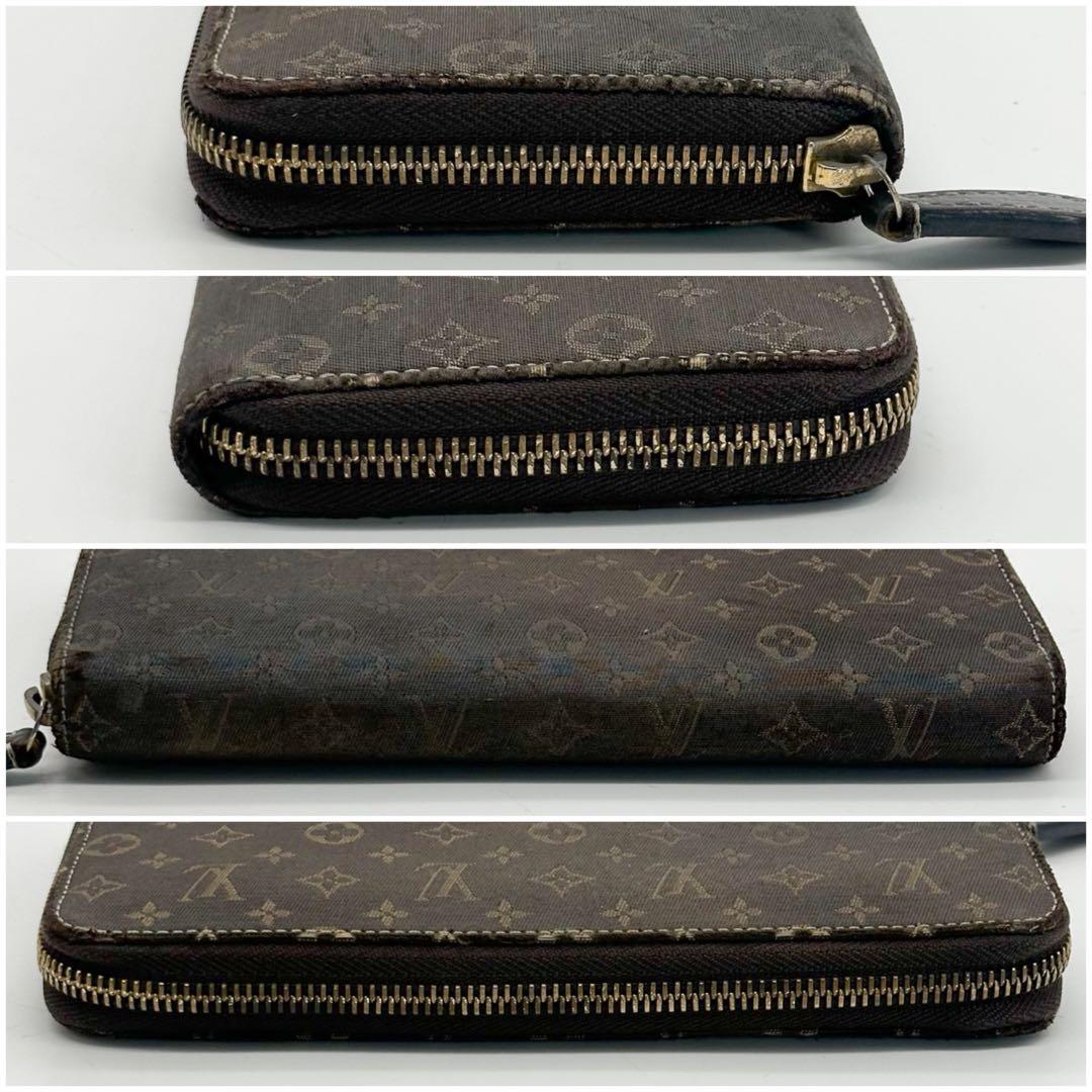 ルイヴィトン ジッピーウォレット ミニラン ジャガード キャンバス モノグラム