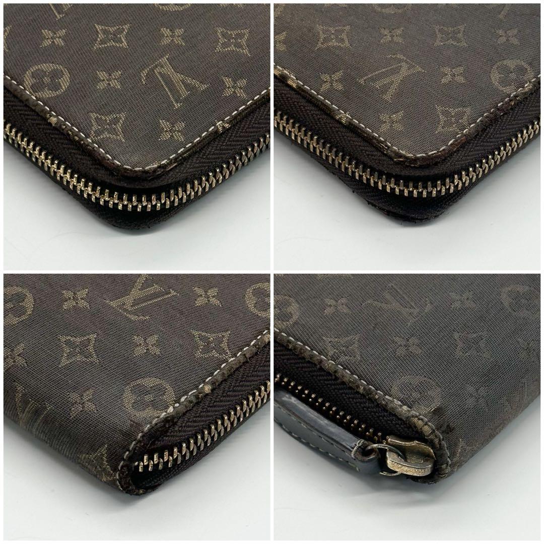 ルイヴィトン ジッピーウォレット ミニラン ジャガード キャンバス モノグラム