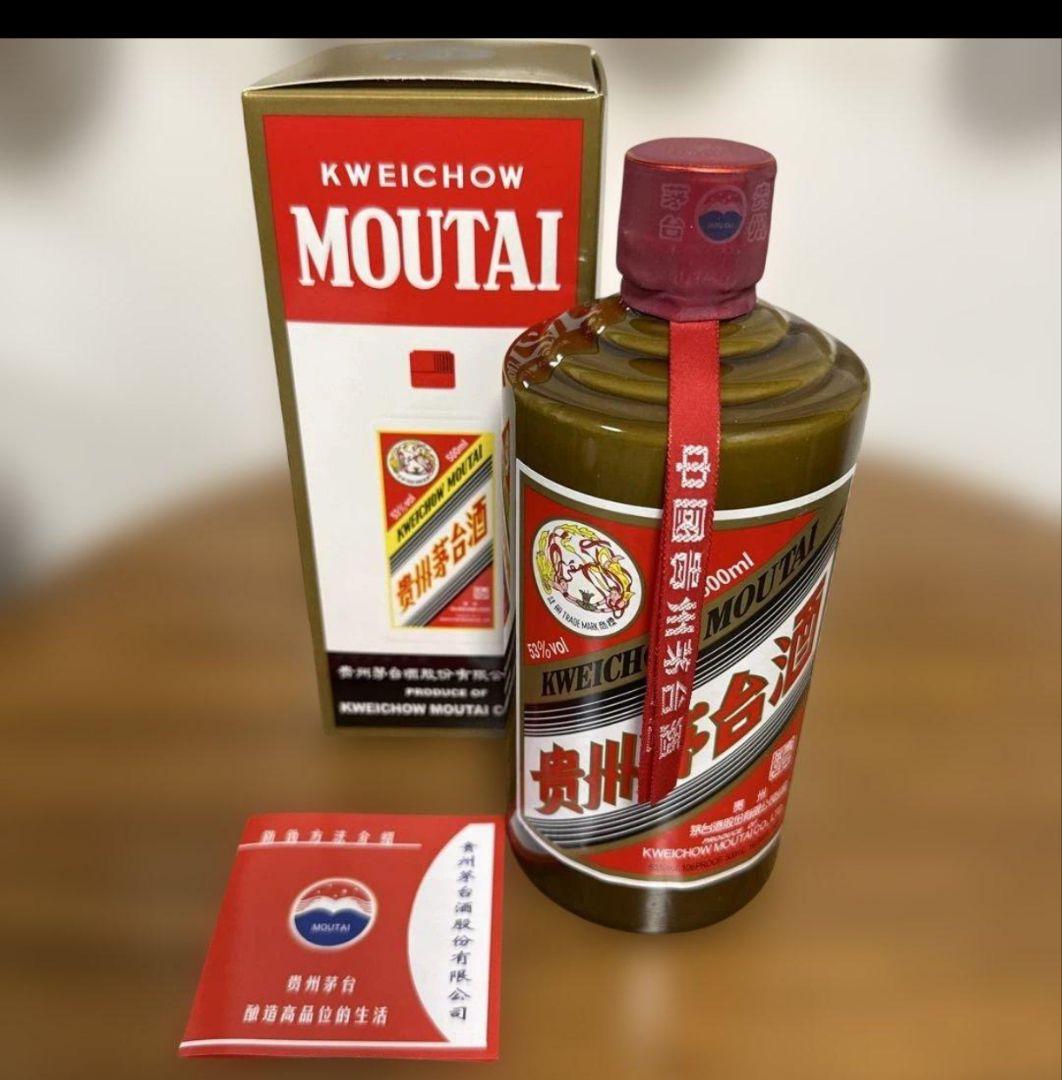 Kweichow Moutai 貴州茅台酒53% 500ml 2022年　茶瓶