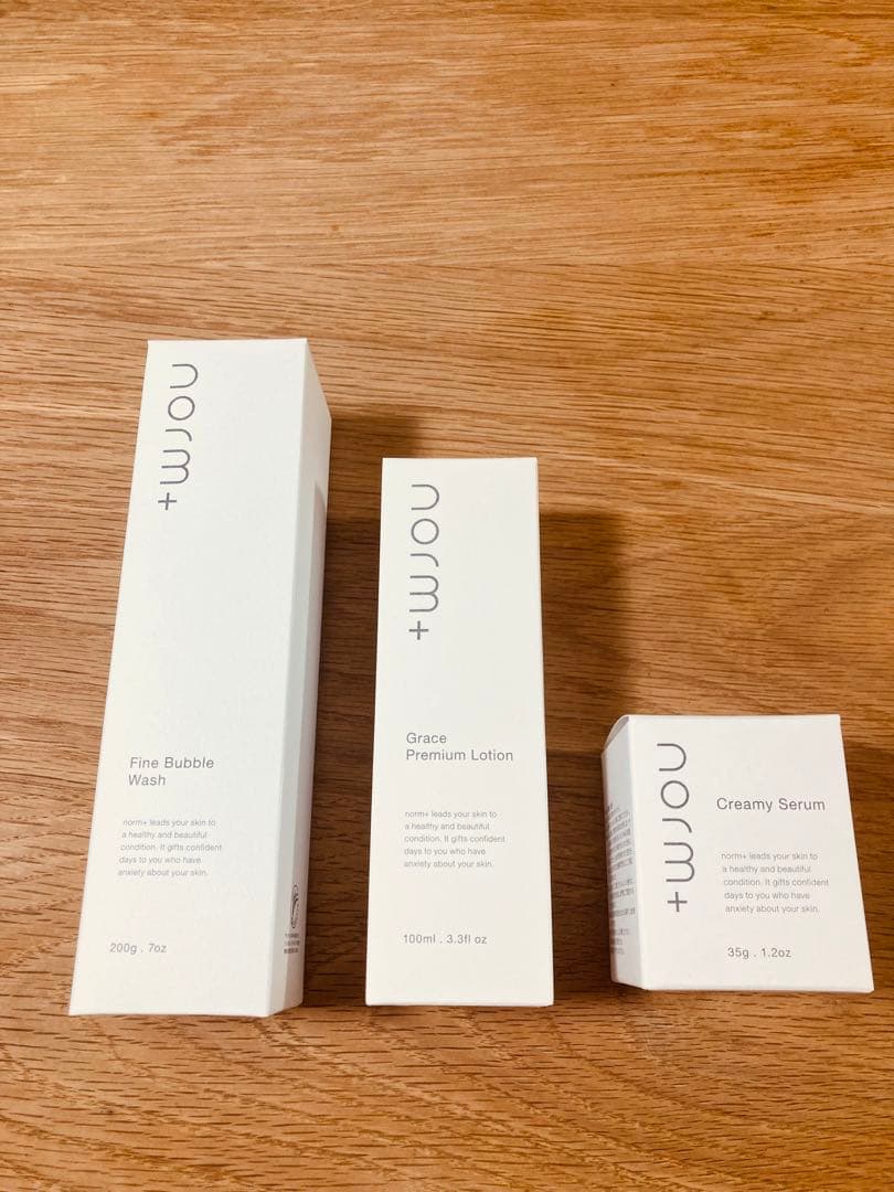 【新品未使用】norm+ スターター 3点セット