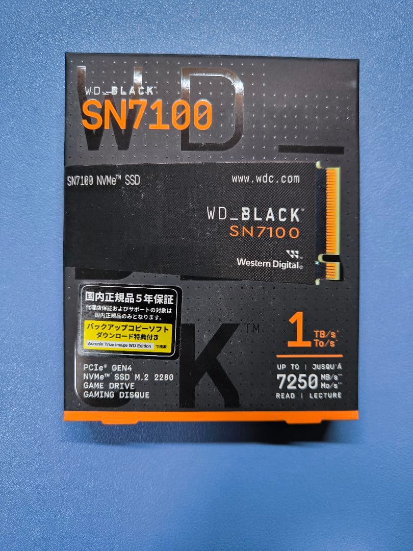 内蔵型SSD WD_BLACK SN7100 1TB SSD