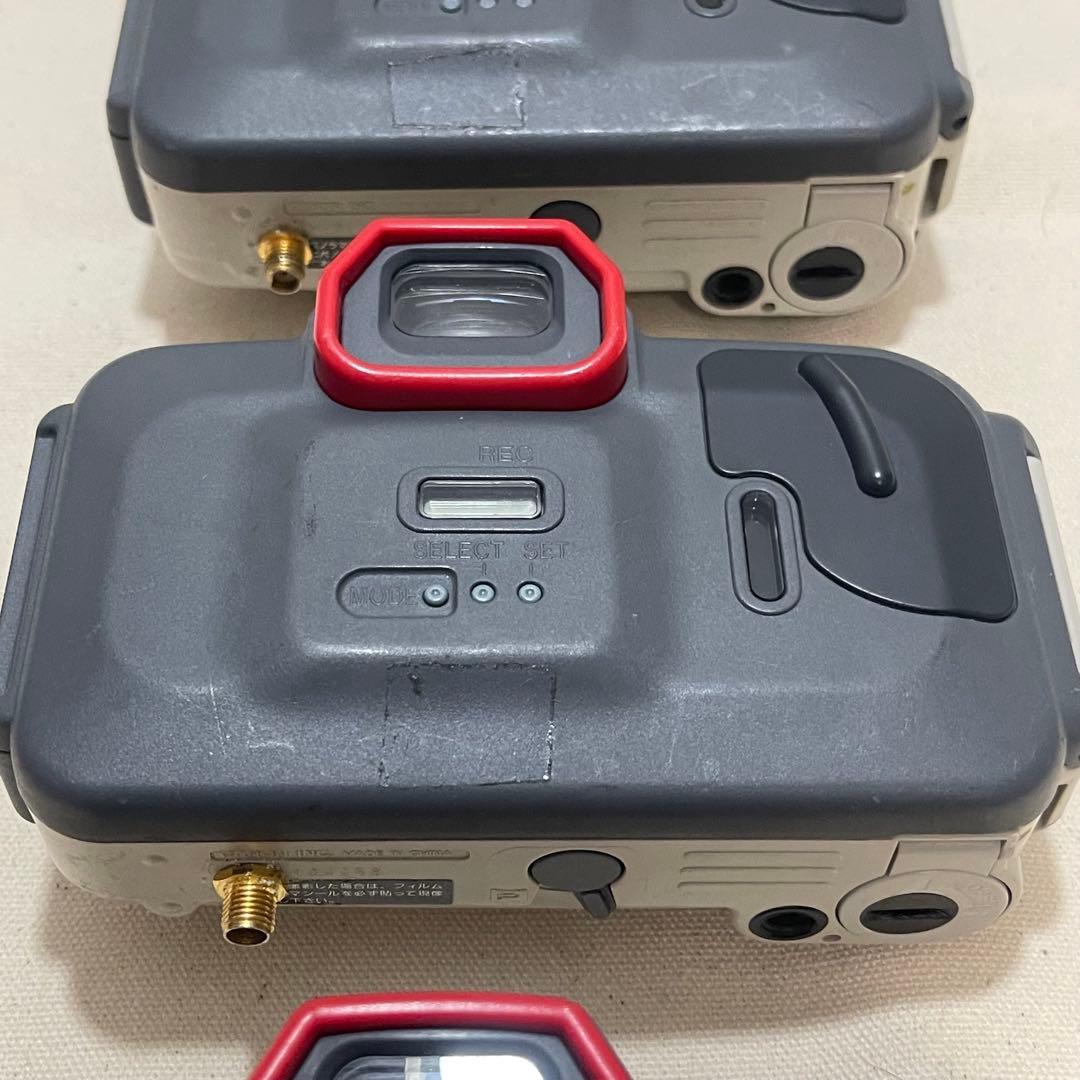 ジャンク★フィルムカメラ CANON Autoboy D5 3点セット