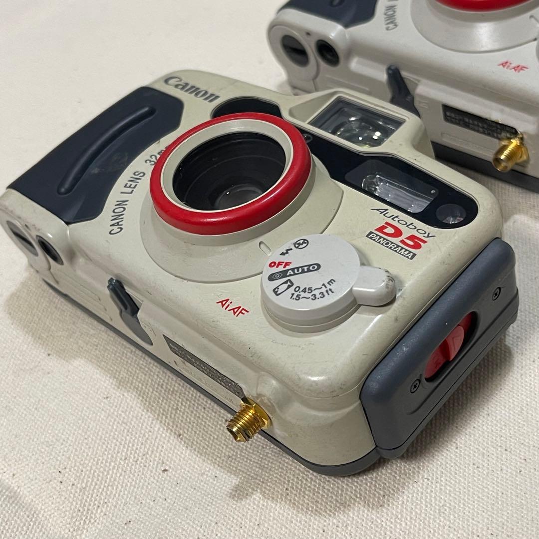 ジャンク★フィルムカメラ CANON Autoboy D5 3点セット