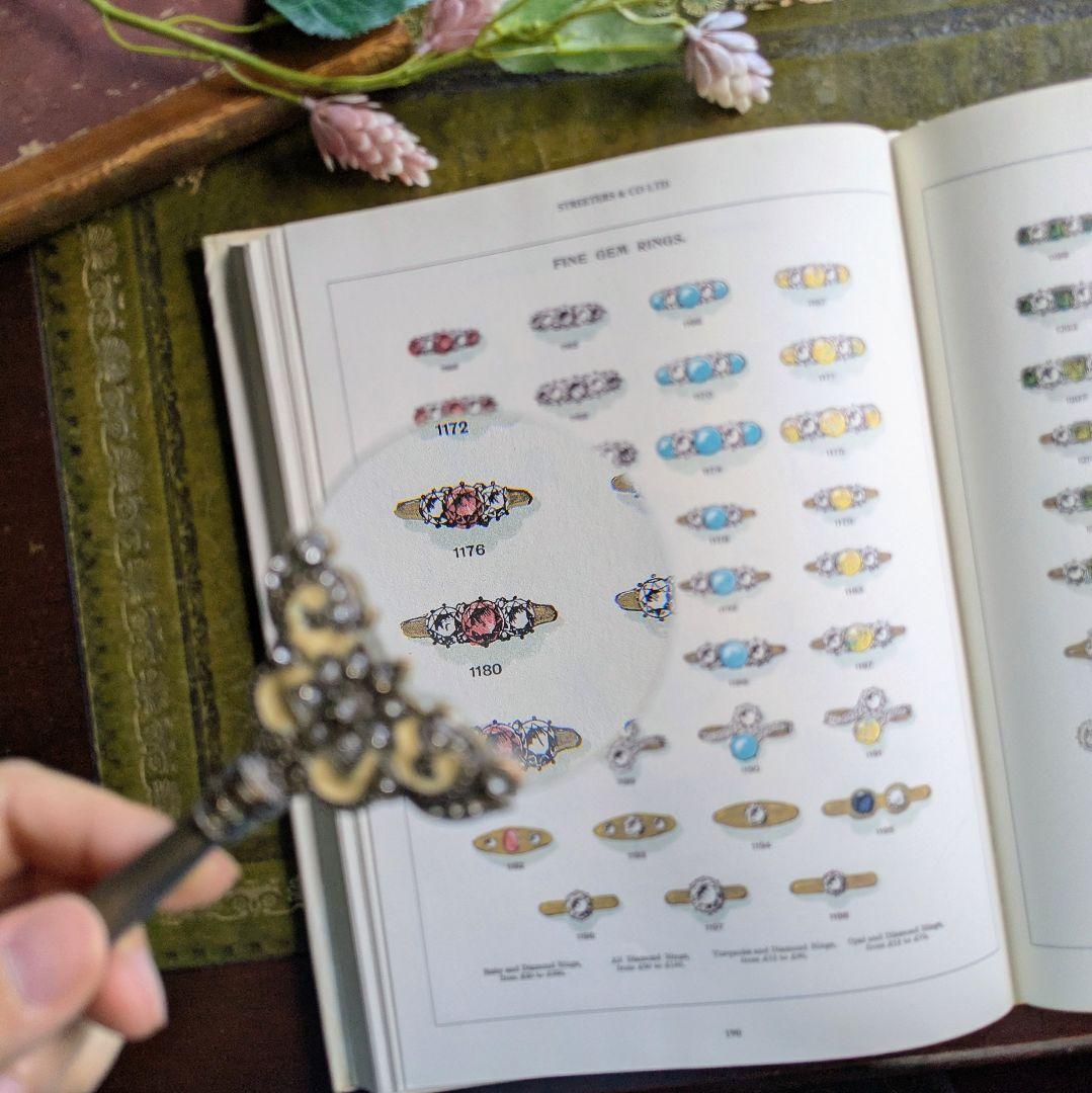 まるで時を超えた宝石商！心ときめくヴィクトリアン・ジュエリー図鑑 古書洋書