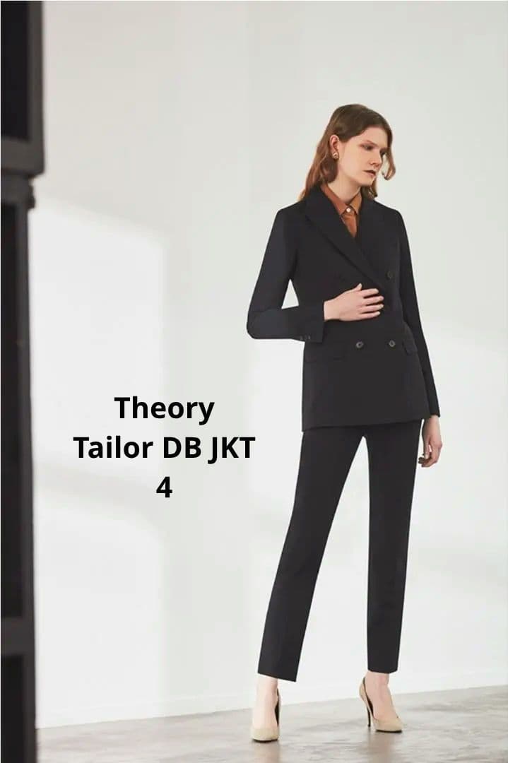 Theory Tailor DB JKT ダブルブレストジャケット ブラック