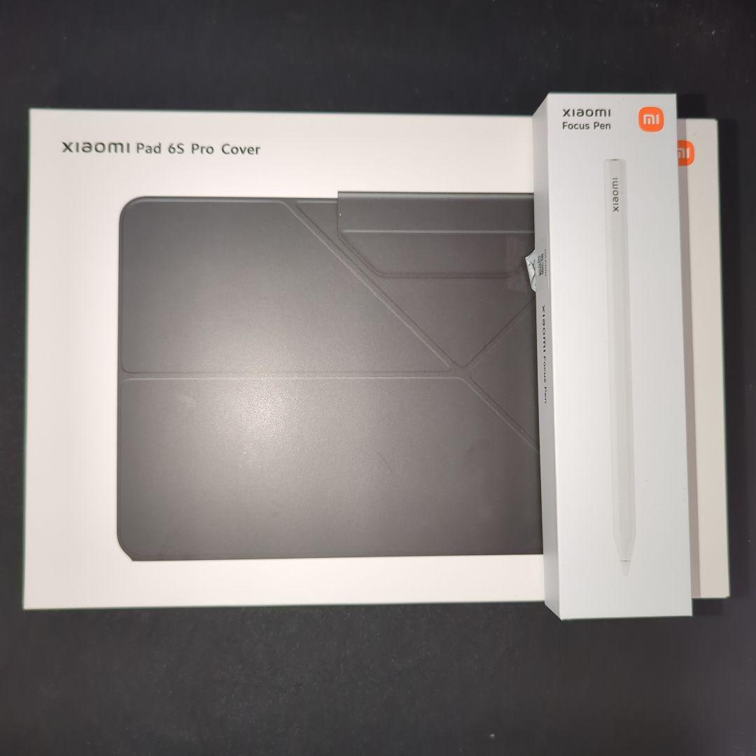 Xiaomi Pad 6S Pro 本体 + 純正カバー + 純正タッ