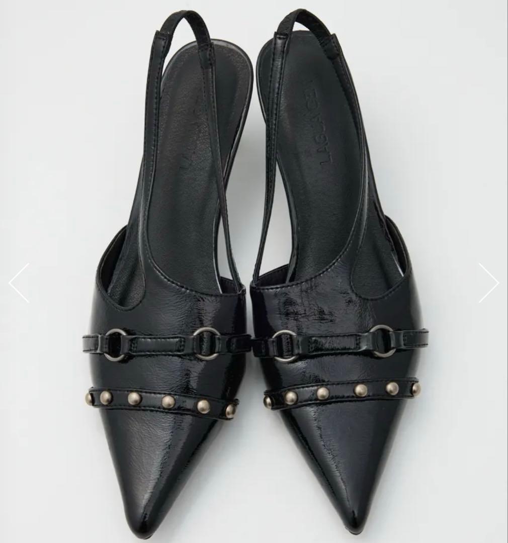 LAGUAGEM CRUSH ENAMEL ミュール