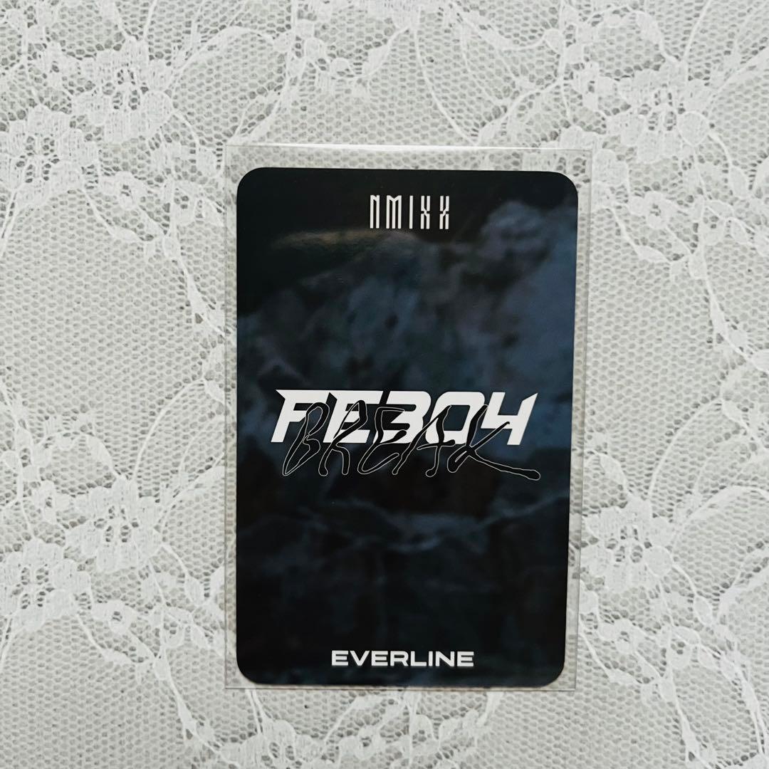 公式　NMIXX へウォン　everline 特典トレカ