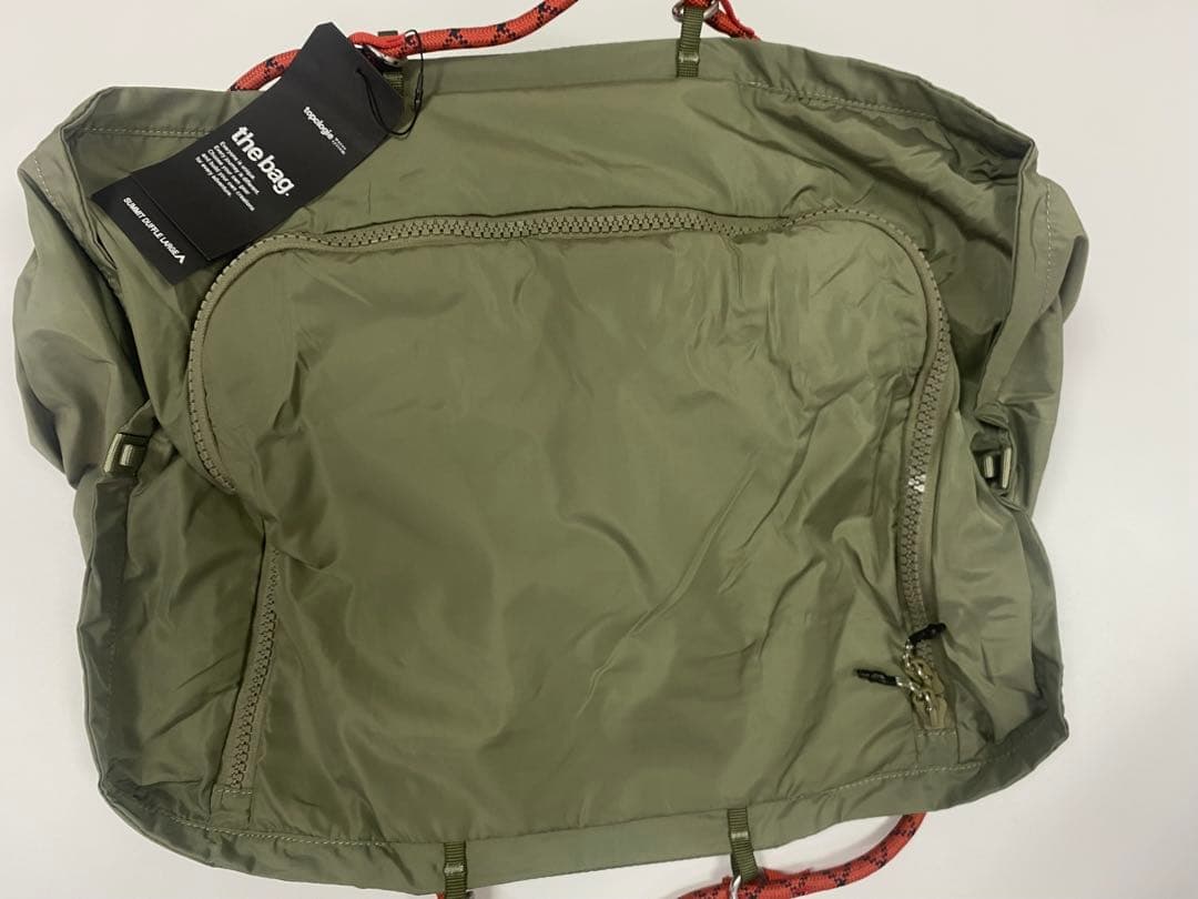 Topologie トポロジー ボストンバッグ 大容量トートバッグ　カーキ