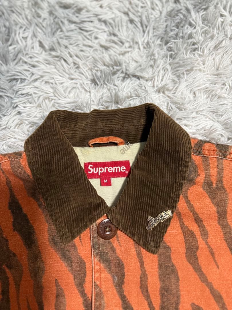 【値下げあり】Supreme Barn Coat \"Tiger Stripe\"