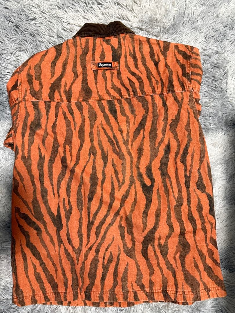 【値下げあり】Supreme Barn Coat \"Tiger Stripe\"