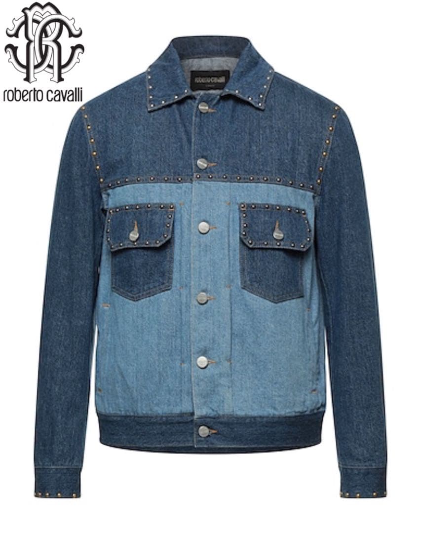 roberto cavalli デニムジャケット メンズ