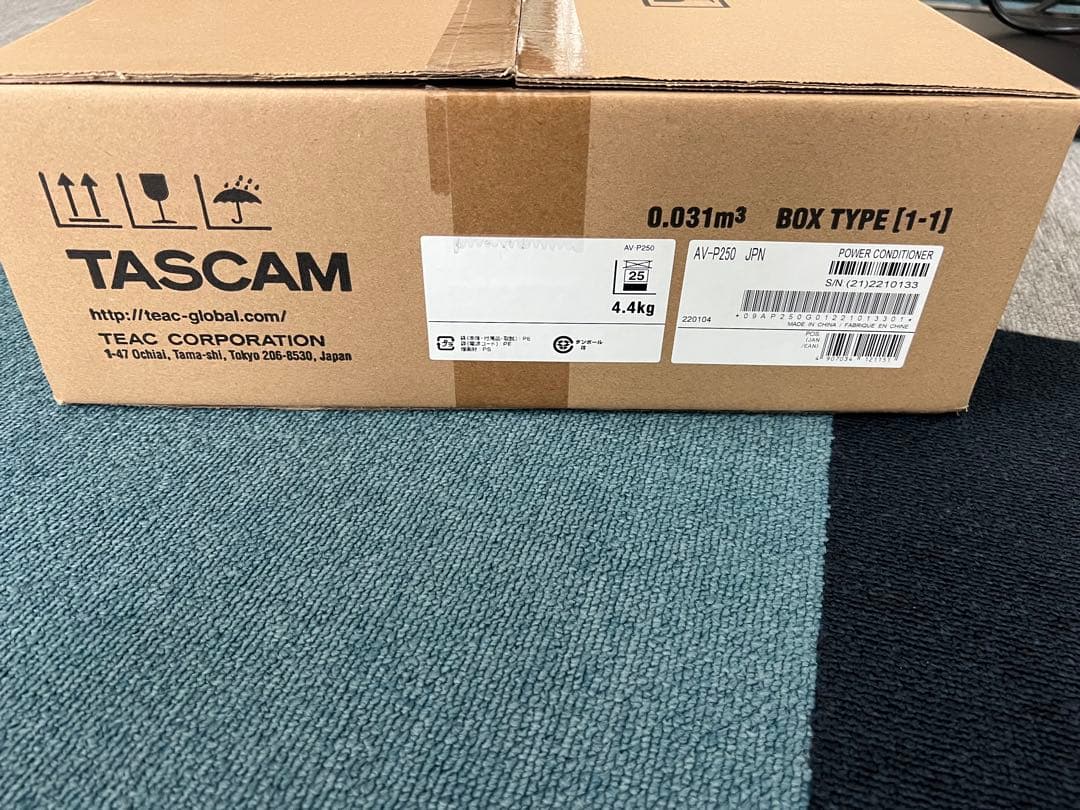 h*a様 TASCAM / AV-P25R MK3 パワーディストリビューター