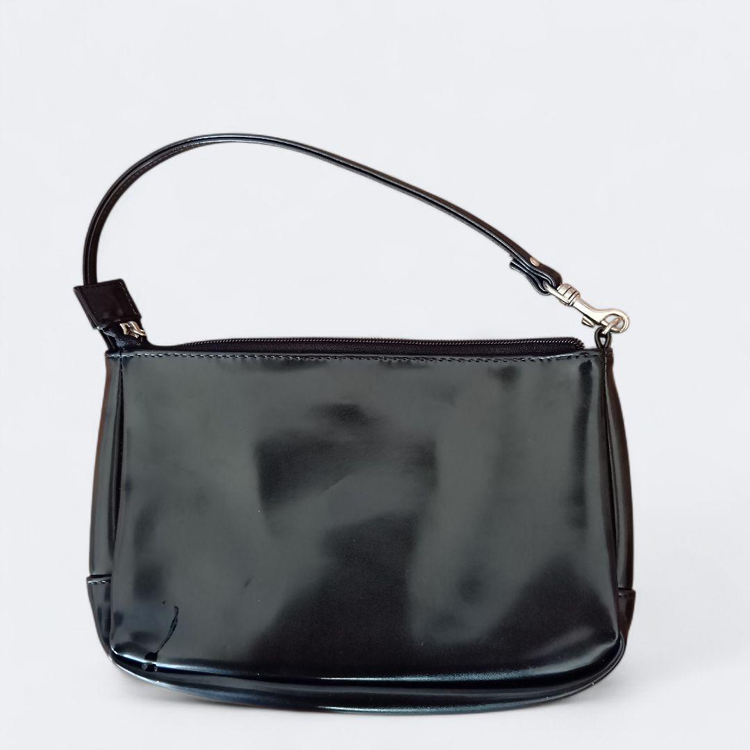 Courreges／クレージュ　ハンドバッグ　ブラック