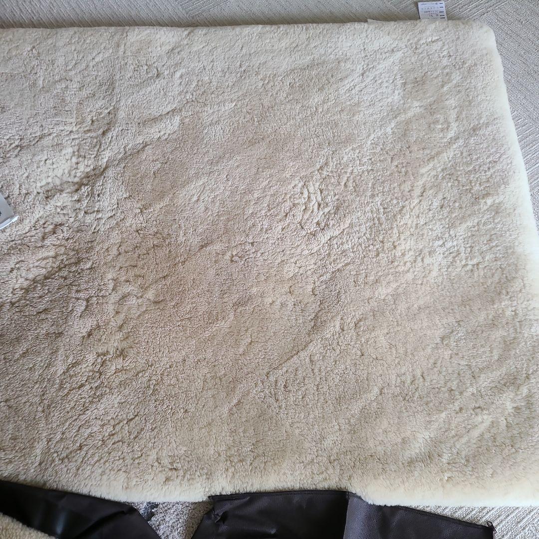 じぶんまくら　ムートンシーツ　プレミアム　枕カバー付き　セミダブル　日本ムートン