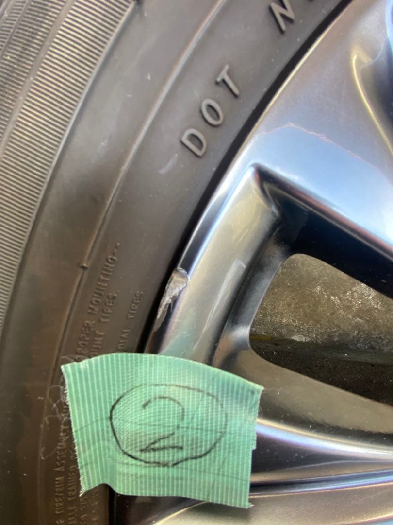 s*r様 マツダcx5 純正19インチホイールセット　ナット付き