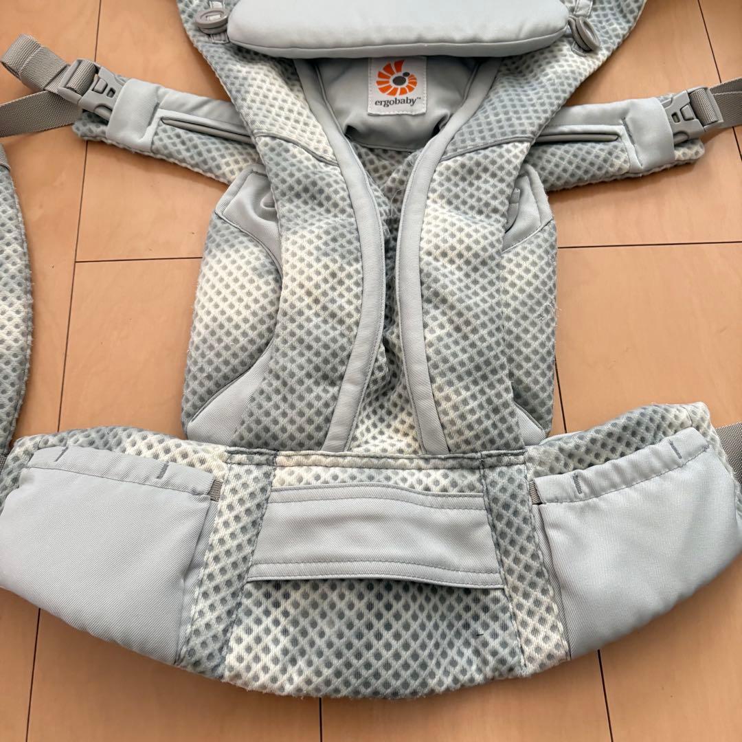 ergobaby エルゴベビー　オムニブリーズ　タイダイグレー　抱っこ紐