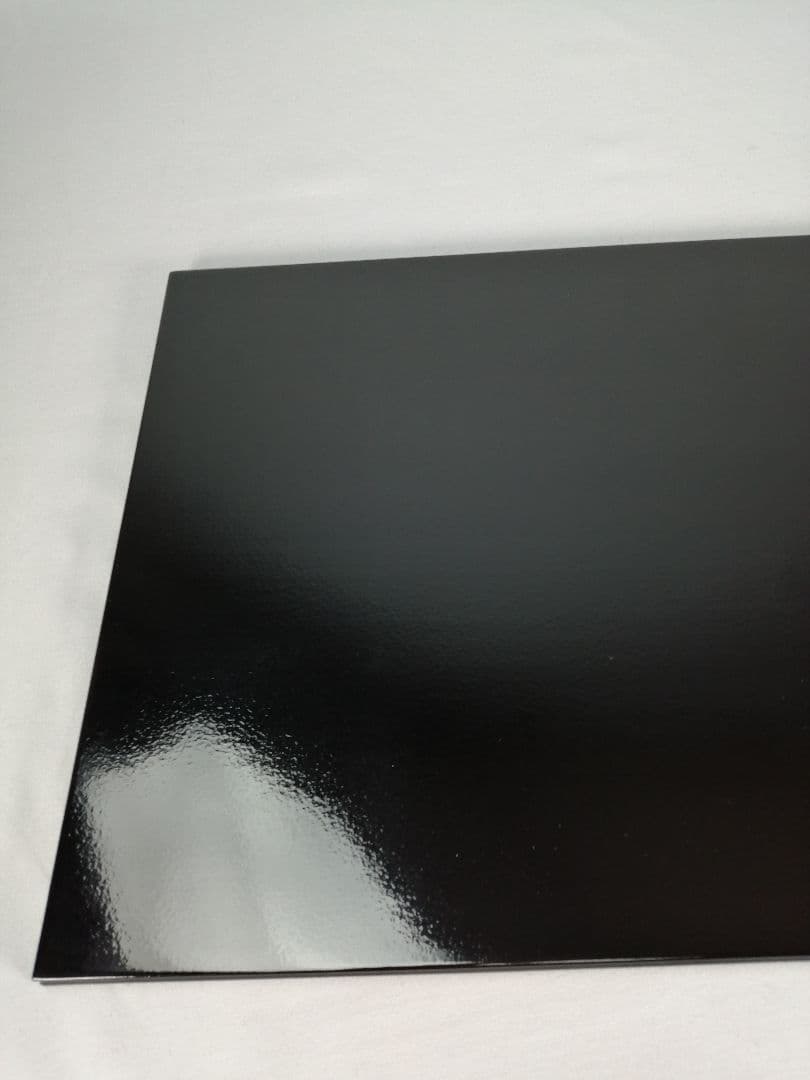 【茶道具】いじ塗黒敷板　三種セット(丸板、蛤端、矢筈)　敷板140