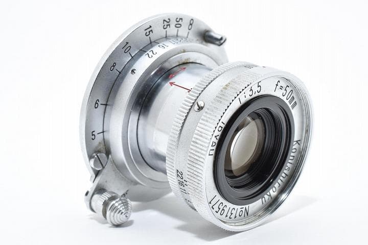 15545 極上 HEXAR 50mm F3.5 Leica L 小西六　ライカ