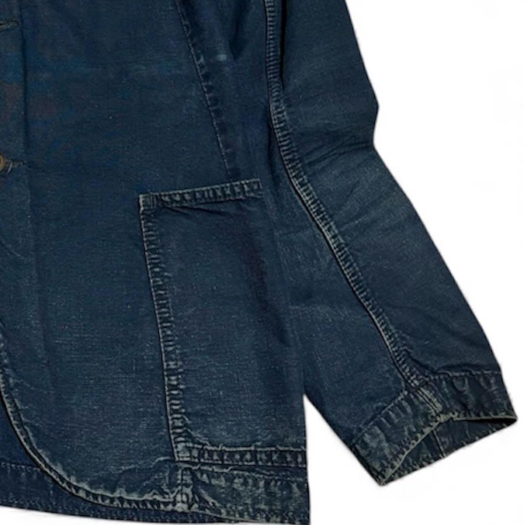 45R フォーティファイブアール インディゴ カバーオール デニムジャケット L