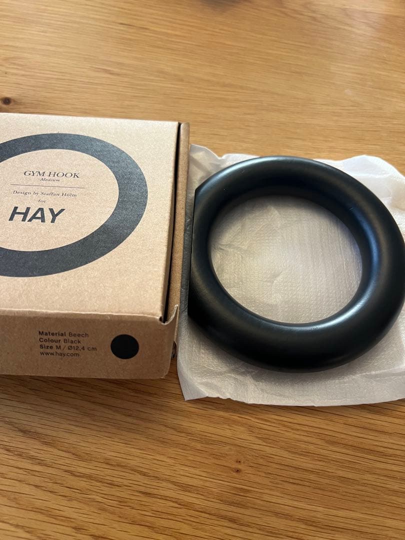 新品未使用　HAY GYMHOOOK ブラック　　Mサイズ