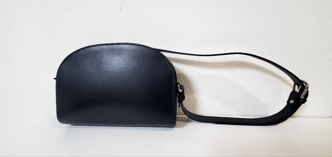 万双 ブライドル ショルダーバッグ ブラック