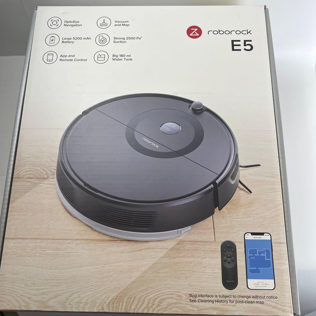 roborock E5 E552-04（ロボット掃除機）