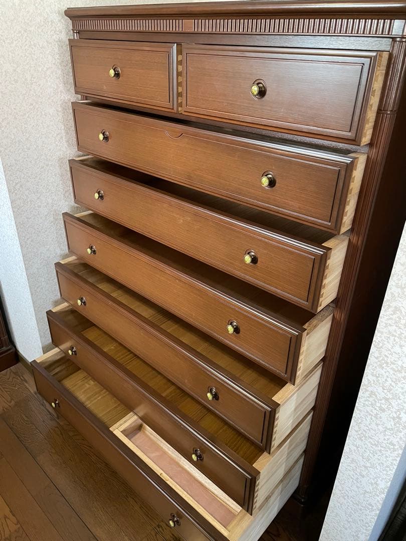 【11月末まで】婚礼ダンス 整理ダンス７段