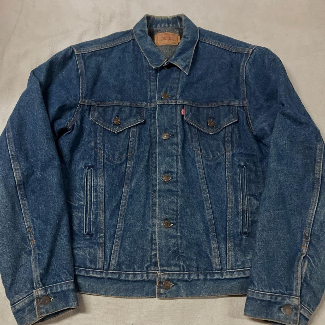 h78)リーバイスジージャン　 71506 0317 42Lサイズ 裏起毛裏地