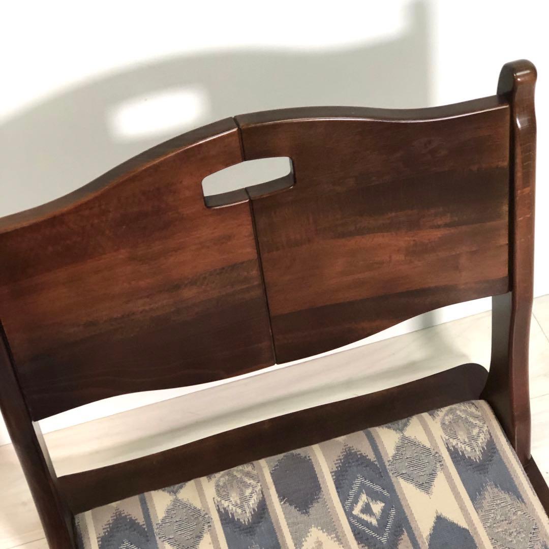 カリモク座椅子　②