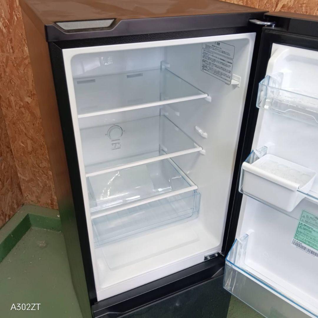 41C9 送料設置無料　ハイセンス　ガラスデザイン冷蔵庫　22年製　162L